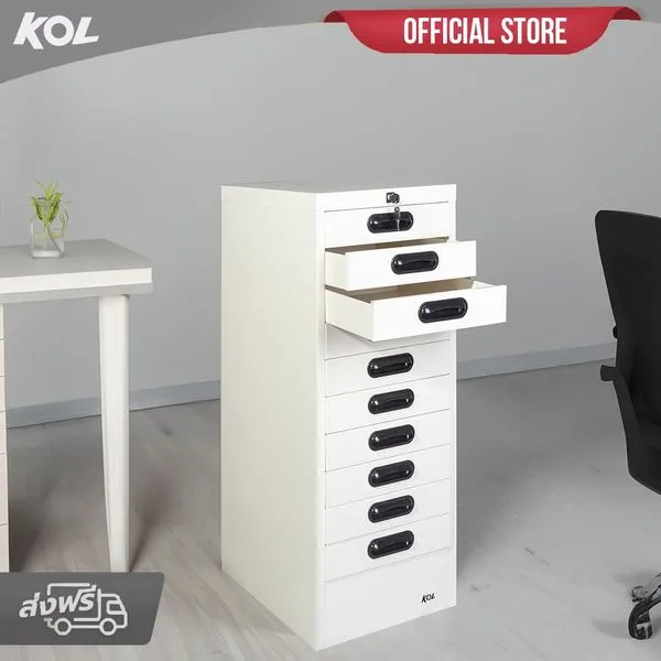 KOL 10-Drawer Form Cabinet with Automatic Lock