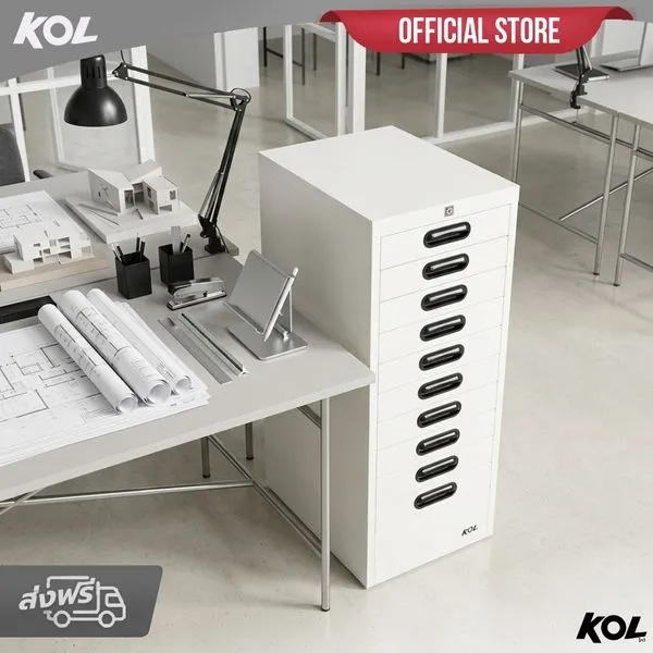 KOL 10-Drawer Form Cabinet with Automatic Lock