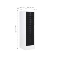 15 drawers form cabinet-6