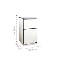 Kitchen Cabinet dengan Tempat Penyimpanan Tabung Gas-11