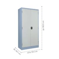 2 door cupboard-recessed handle-7
