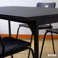 Dining table for 2 seat -Steel top-2