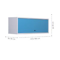 Lemari Gantung dengan Pintu (Panjang) HANGEN -8