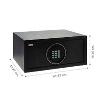 KIOSK Digital Hotel Laptop Safe Box Model SA-HSB-2042 (Fits 16" Laptop)-7