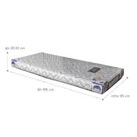Compressed sponge mattress for Flex-035 adjustable electric bed-3