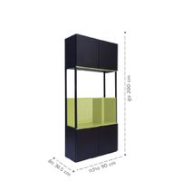 Lemari Pajangan 90cm-10