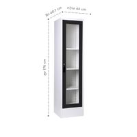 Lemari Pajangan - 1 Pintu-9