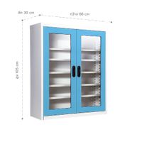 Shoe cabinet - Glass door-9