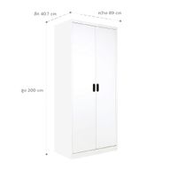 Lemari tinggi - Pintu terbuka, dengan kedalaman 40cm-2