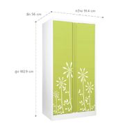 Lemari Pakaian dengan Pintu Bergambar-7