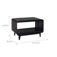 Meja Ruang Tamu 60cm - PUNTO -3
