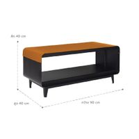 PUNTO Living table with case 90cm-7