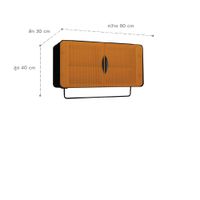 Hanging cabinet -Horinzontal-5