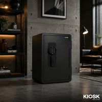 KIOSK SA-2096LBT Biometric Fire & Waterproof Safe-2