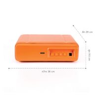 Jewelry safe with finger scan system or pin-2