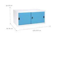 Lemari Tambahan bagian Atas dengan Pintu Geser-4