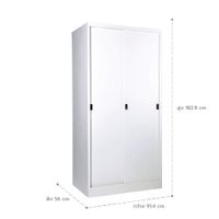 Sliding door wardrobe-4