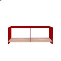 Durâmor Coffee Table 120 cm. with neem wood shelf.-3