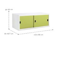 Rak Serbaguna Pintu Baja | S-box-2