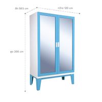Lemari Pakaian Pintu Geser - Ropa -8