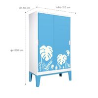 Lemari Pakaian Pintu Geser-4