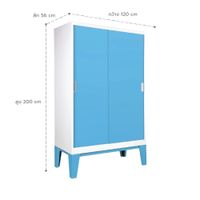 Lemari Pakaian Pintu Geser-10