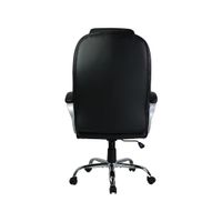 Executive PU Leather Chair with Padded Armrests-5