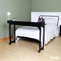 Overbed Table with Wheels for single Beds-1