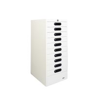 KOL 10-Drawer Form  Cabinet with Automatic Lock-1