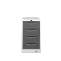 KOL 4-Drawer Filing Cabinet for Documents and Equipment with Automatic Locking Key-5