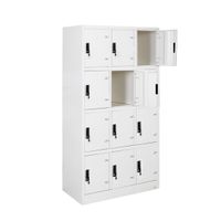 KOL 12-Door Locker Cabinet with 2 Keys per Compartment-1