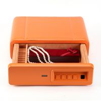 Jewelry safe with finger scan system or pin-5