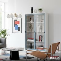 ဘေးဆွဲမှန်တံခါးဗီဒို 120 cm