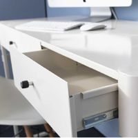  Desk with 2 drawers-4